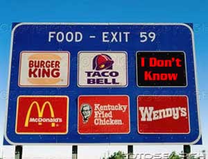 fast-food-exit-sign